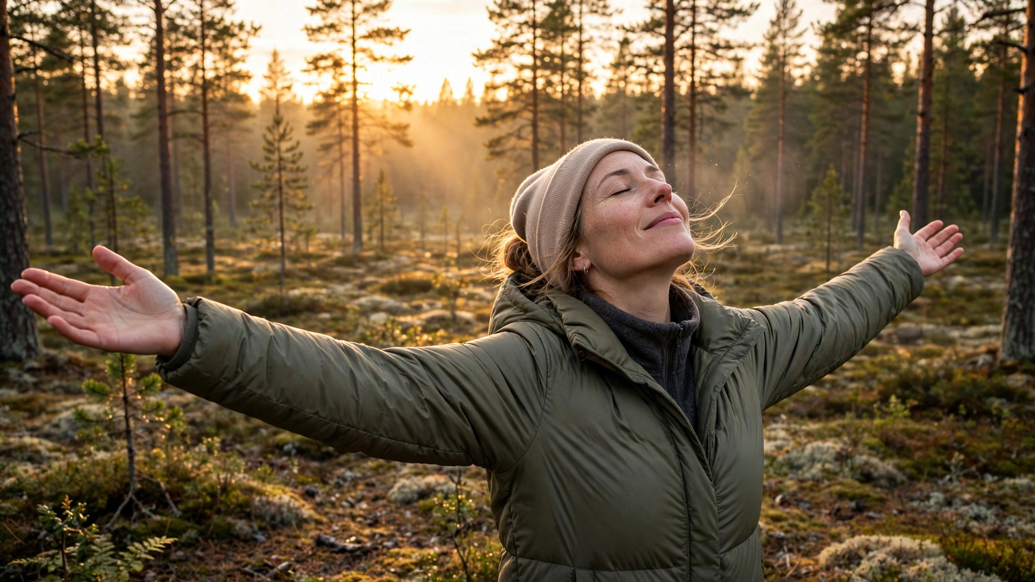 Finland miracle testimony woman breathing freely in forest