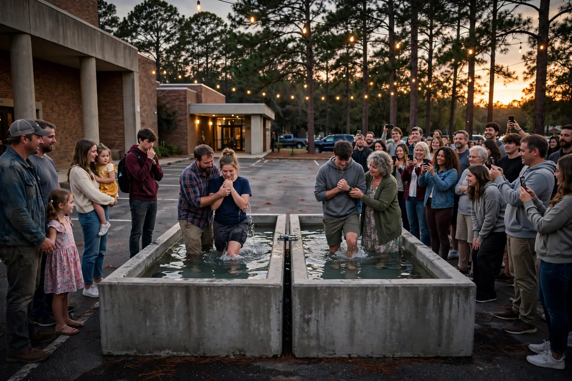 Mississippi Church Baptizes 59 After August Revival Reaches College Campus