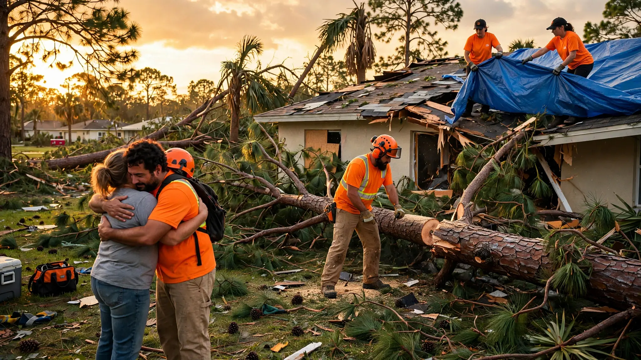 Christian Relief Groups Rush to Florida and Alabama After Hurricane Isaias