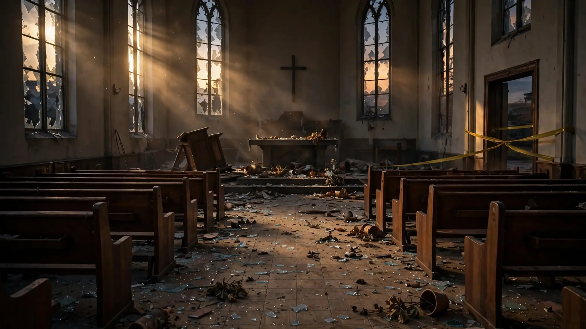 Hoje: mulher invade igreja evangélica armada em Governador Valadares e é presa